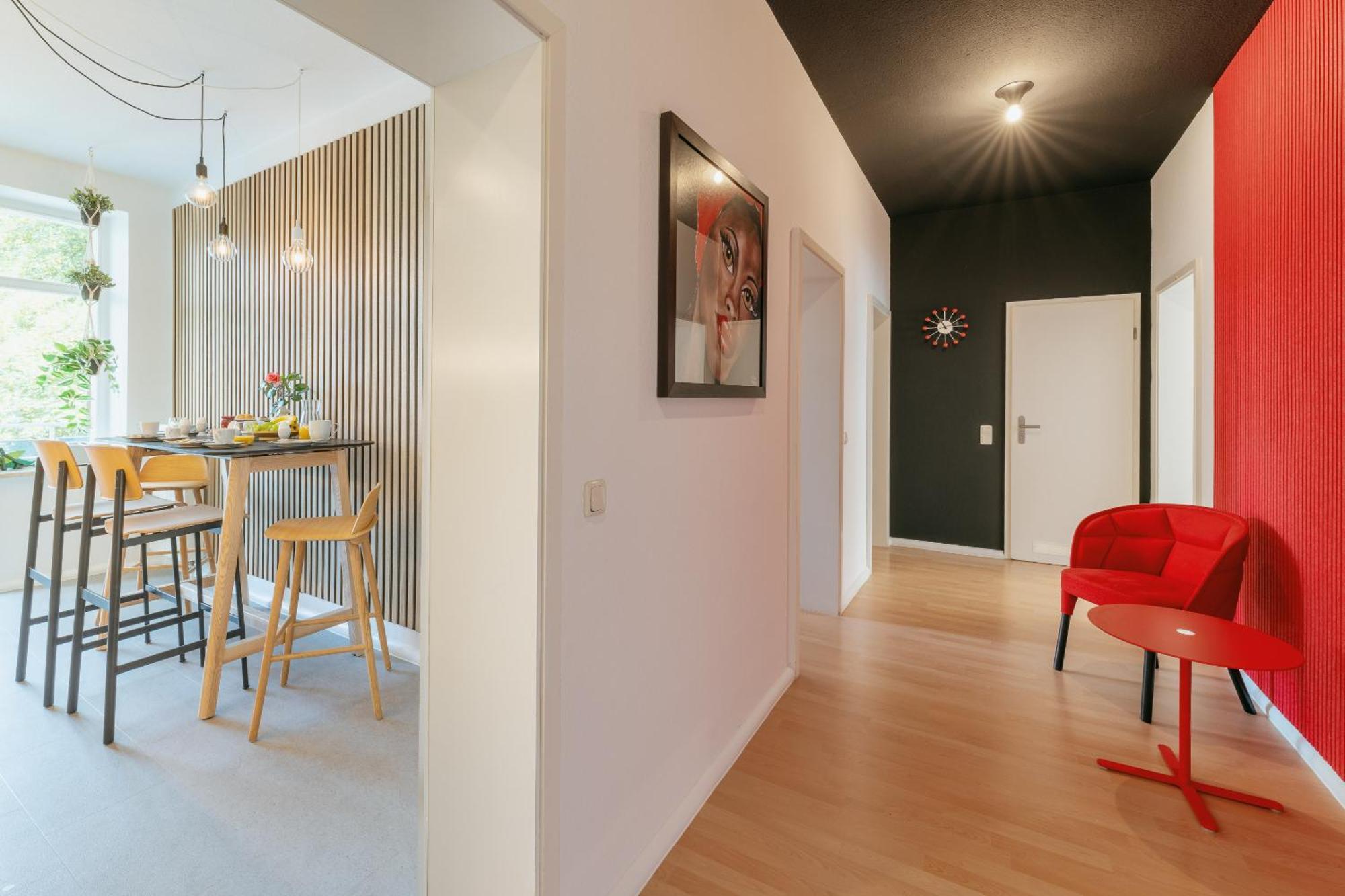 Premium Quartier Clara , Karl Und Fritz Auf Dem Kassberg Mit Eigenem Stellplatz Apartment Кемниц Екстериор снимка