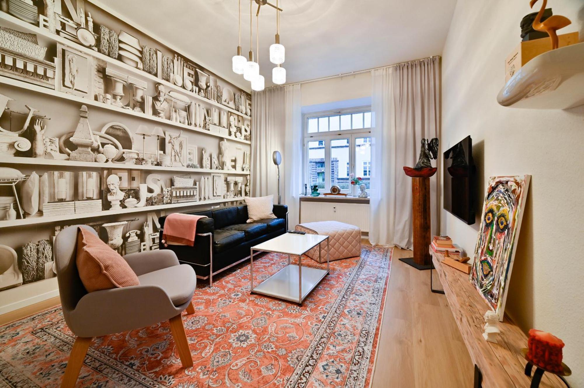 Premium Quartier Clara , Karl Und Fritz Auf Dem Kassberg Mit Eigenem Stellplatz Apartment Кемниц Екстериор снимка